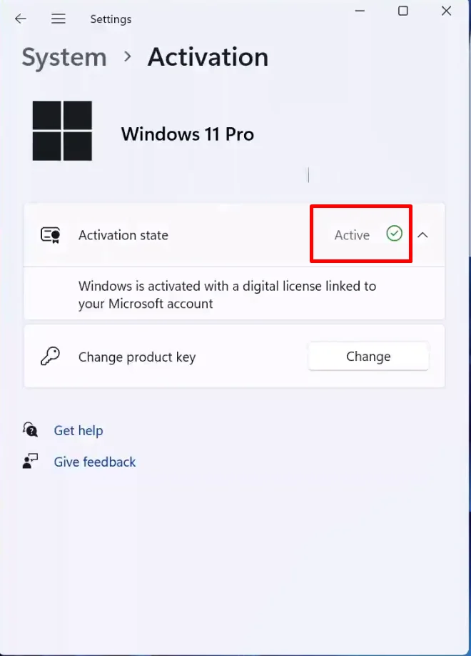 Active Windows